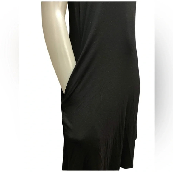 Gilmour Short Sneaker Dress Modal Black Size Small Made In Vancouver - Picture 6 of 11